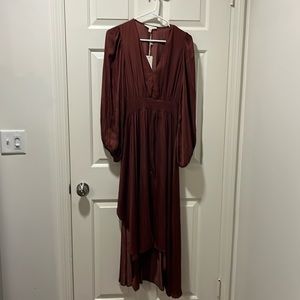 Color is burnt sienna. Reddish brown color